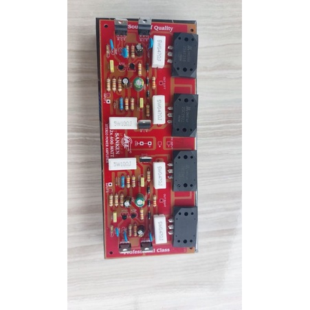JAL Kit Power Amplifier Sanken 2x400Watt Stereo