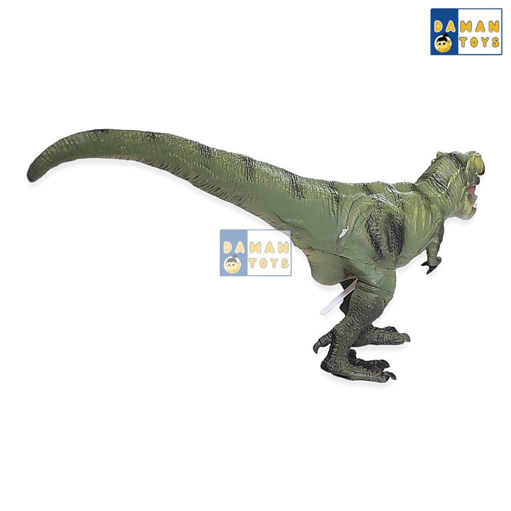 Mainan Dinosaurus T-Rex Tyrannosaurus Karet Bunyi Running Figure