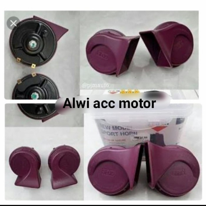 Klakson motor mobil zegen vougen keong sport horn