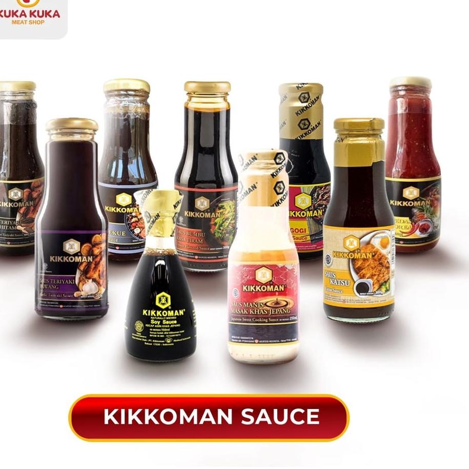 

Dapatkan Kikkoman Sauce / Saus 300ml BULGOGI GARLIC TERIYAKI BBQ BLACKPEPPER GOCHUJANG SOY SAUCE