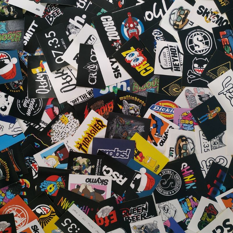 Sticker Brand Distro Jakcloth Keren