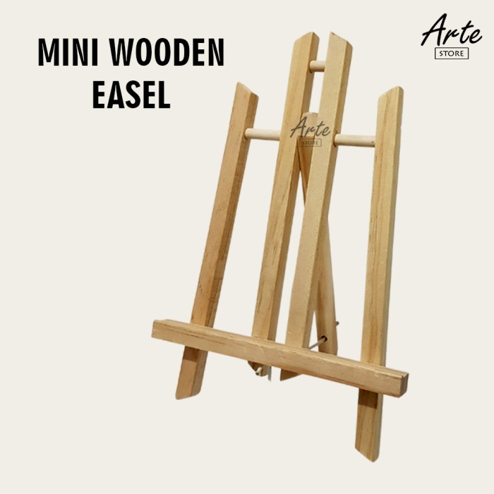 

Terlaris Stand Lukis Kayu Kecil - Mini Wooden Easel