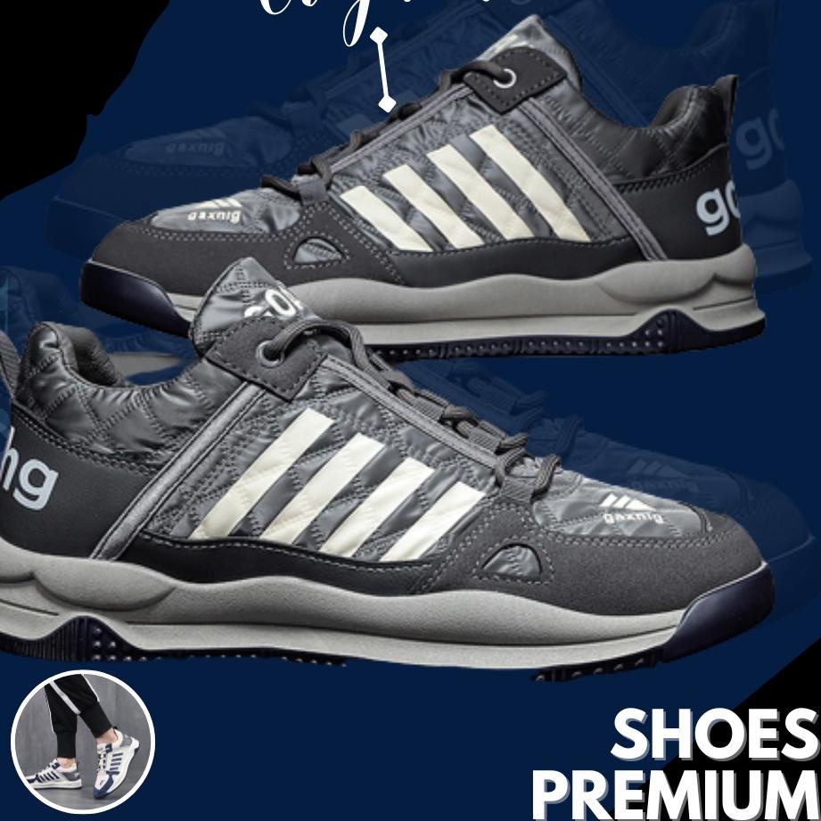 ☝ Sepatu Sneaker Import GAXING PRO Sepatu Lembut Dan Lentur Sepatu Cassual Terbaru Import Premium ♣