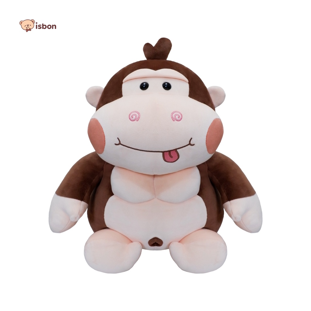 Boneka Sit Gorilla Cute Lucu Hewan Monyet Mainan Anak Cowok Laki Aman Untuk Bayi By Istana Boneka