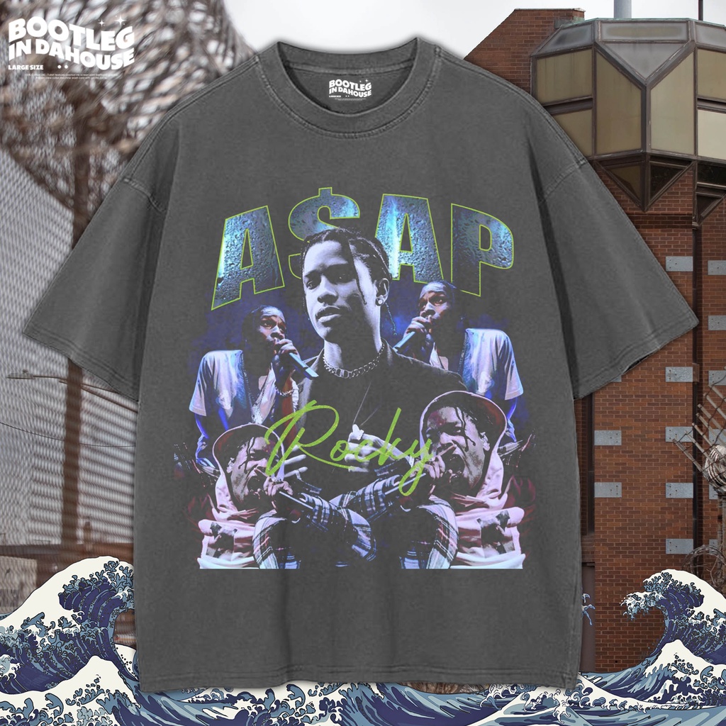 ASAP ROCKY Oversize T-shirt / Kaos Oversize ASAP ROCKY