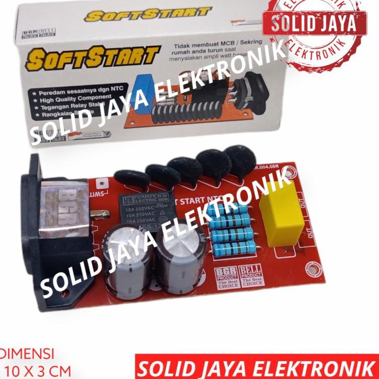 ❈ KIT SOFT START POWER SOFTSTART AUDIO BELL BGR SOFT START NTC BELL BGR ASLI AUTO SOFT START NTC ✲