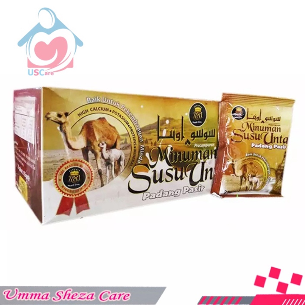 

Susu Unta Sachet isi 20 Padang Pasir Camel Milk Powder