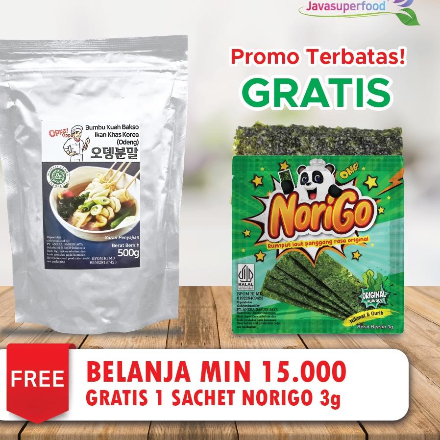 

New Arrival Bumbu Saus kuah Soup Oden Odeng Eomuk Fish Cake Bakso 500g