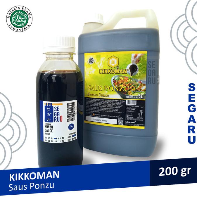 

Kikkoman Ponzu Sauce Halal | Saus Ponzu Dipping Shabu Shabu 200 gram