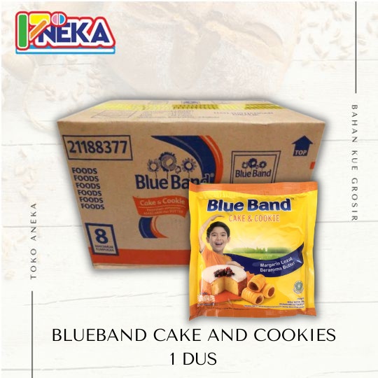 

Blueband Cake & Cookies Dus / Isi 60 Pcs