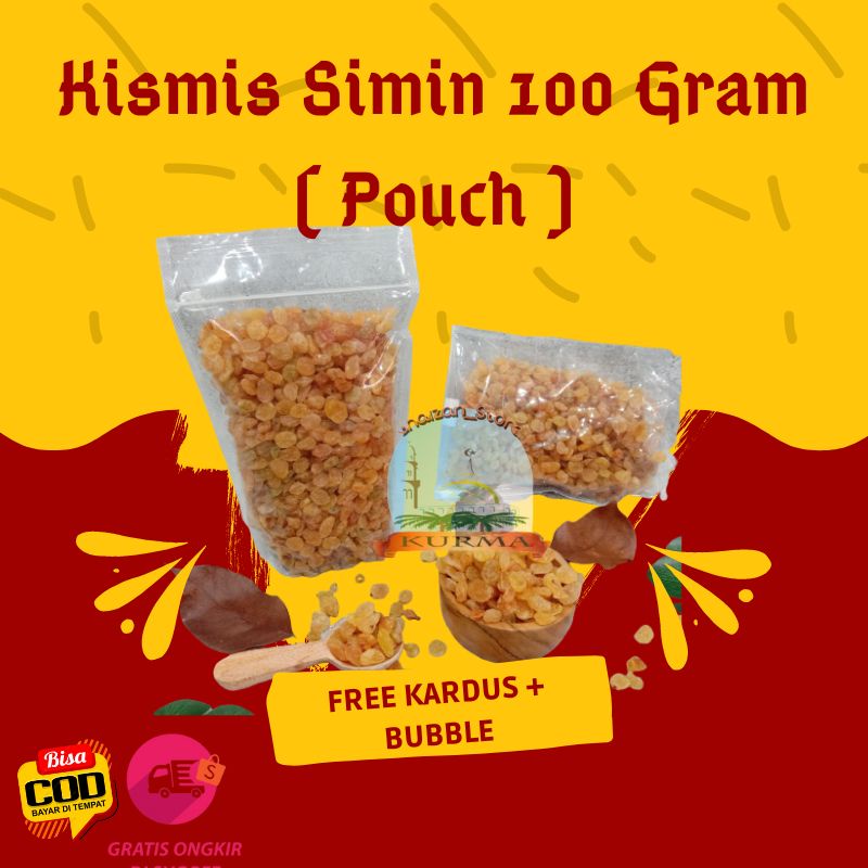 

Kismis SIMIN MANIS / KISMIS ANGGUR / KISMIS MANIS / OLEH OLEH HAJI DAN UMROH