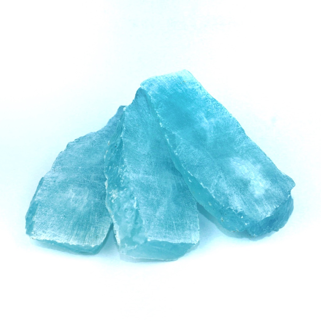 Natural Rough Bahan Batu Permata Blue Aquamarine Berly Big Size