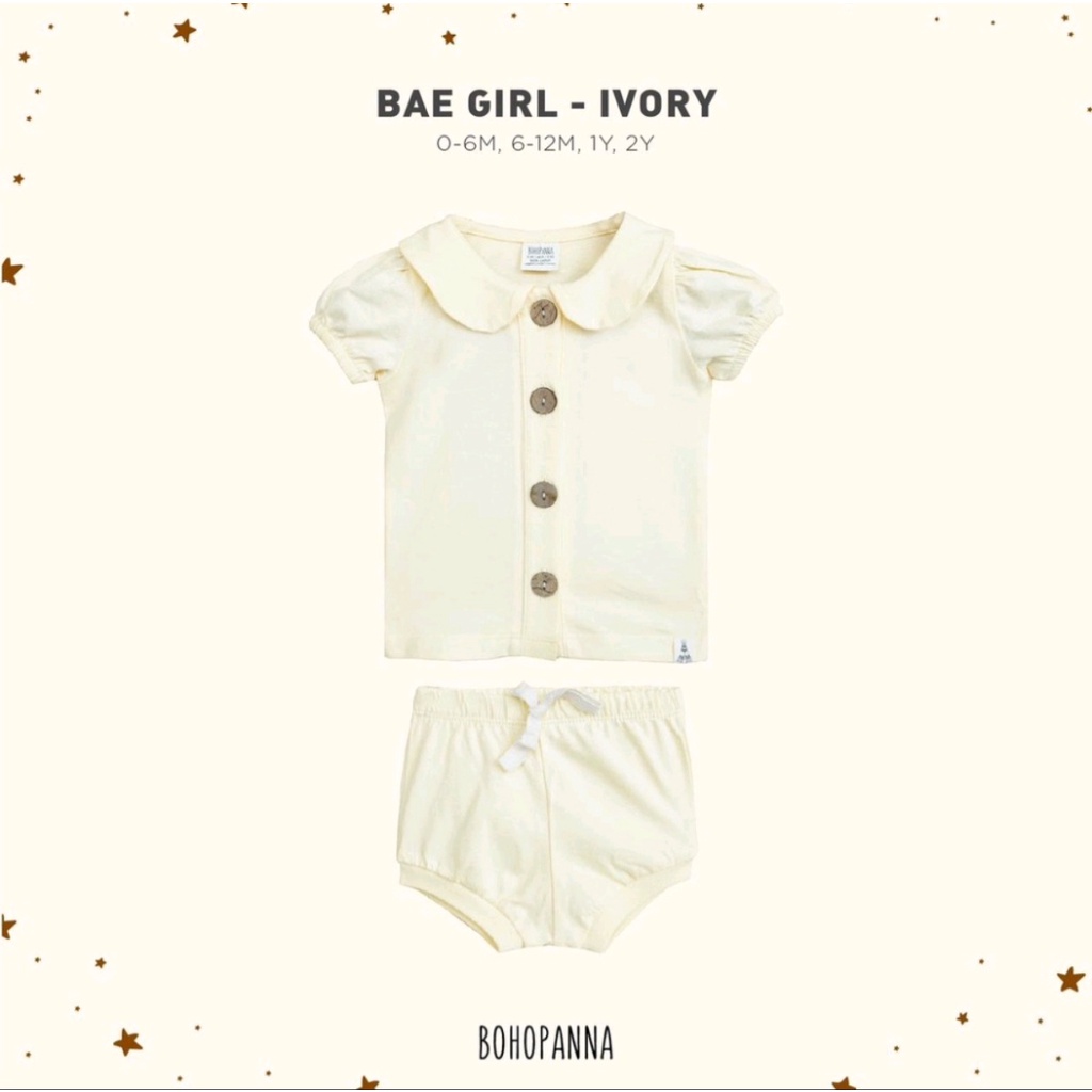 Bohopanna BAE GIRL Setelan Baju Anak Perempuan