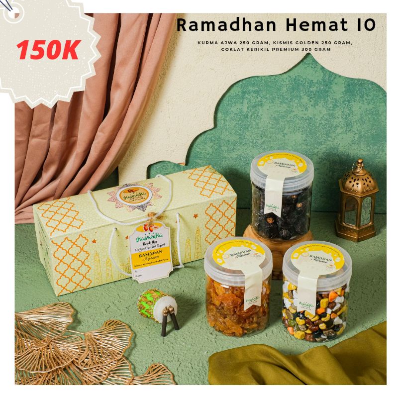 

KurmaKu Paket Hampers Bingkisan Ramadhan Kurma Ramadhan Hemat 10 Oleh-oleh Haji Umroh Timur Tengah