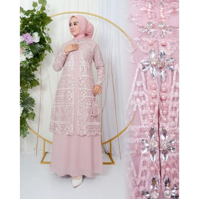 Gamis Tile Yasmin Dress Terbaru / Gamis Tile Seragaman / Gamis / Gamis Kondangan / Gamis Tile / Gamis Brokat / Gamis Pesta / Gamis Wisuda / Gamis Kebaya / Gamis Cantika / Kebaya