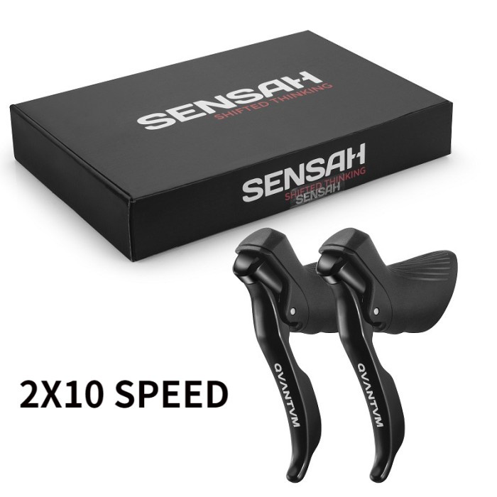 Terlaris Sensah Quantum Road Bike Shifter 2X10 Speed Brake Lever 20 Speed
