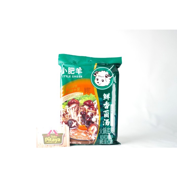 

Little Sheep Soup Base Mushroom Bumbu Instant Hotpot Shabu Shabu 140gr