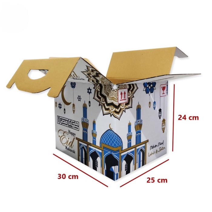 

Box Kardus Jinjing Parcel Lebaran Dus Idul Fitri Packaging Sembako 050