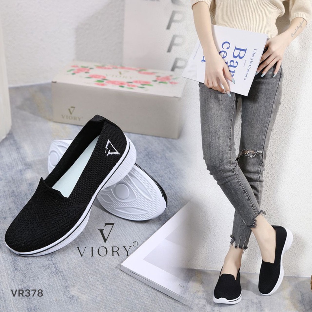 VIORY Sepatu Flat Shoes Wanita #VR378 ORIGINAL