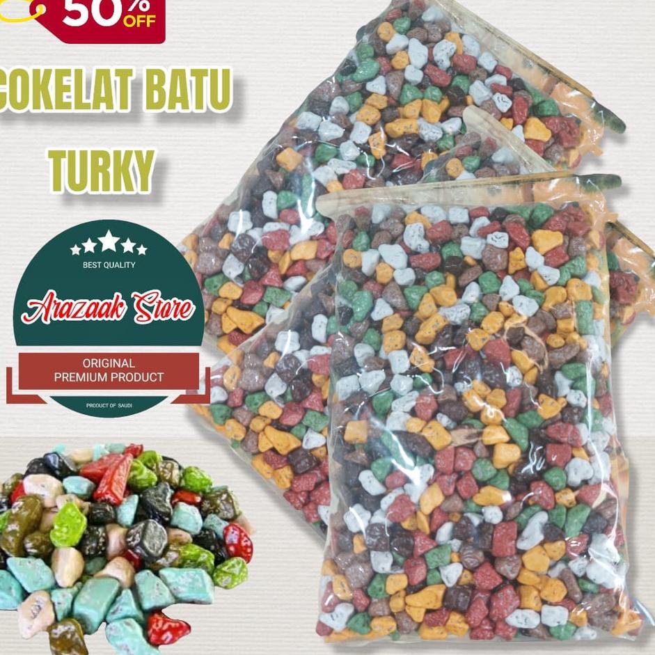 

● cokelat batu /cokrlat krikil arab/turky 1kg ֍