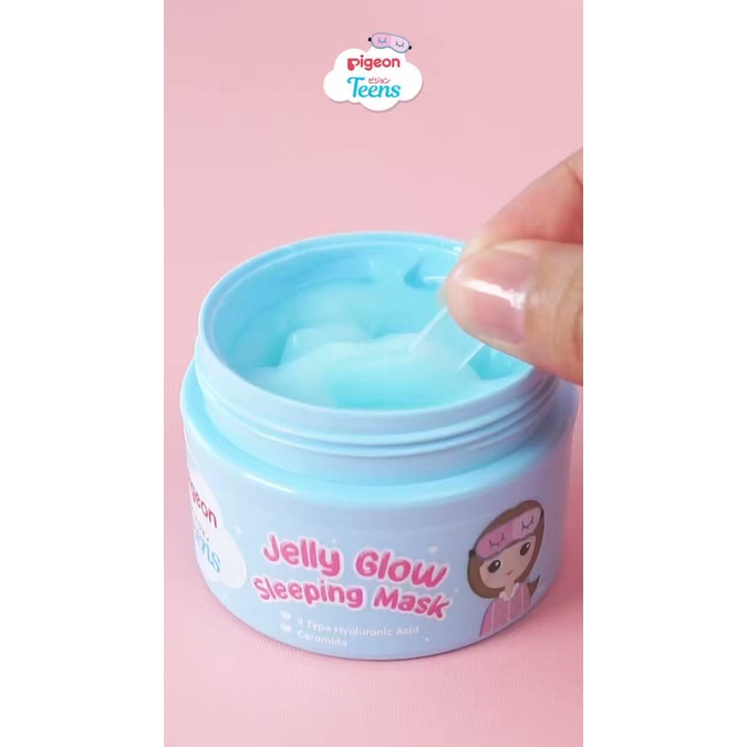 𝐑𝐀𝐃𝐘𝐒𝐀 - Pigeon Teens Jelly Glow Sleeping Mask 30gr