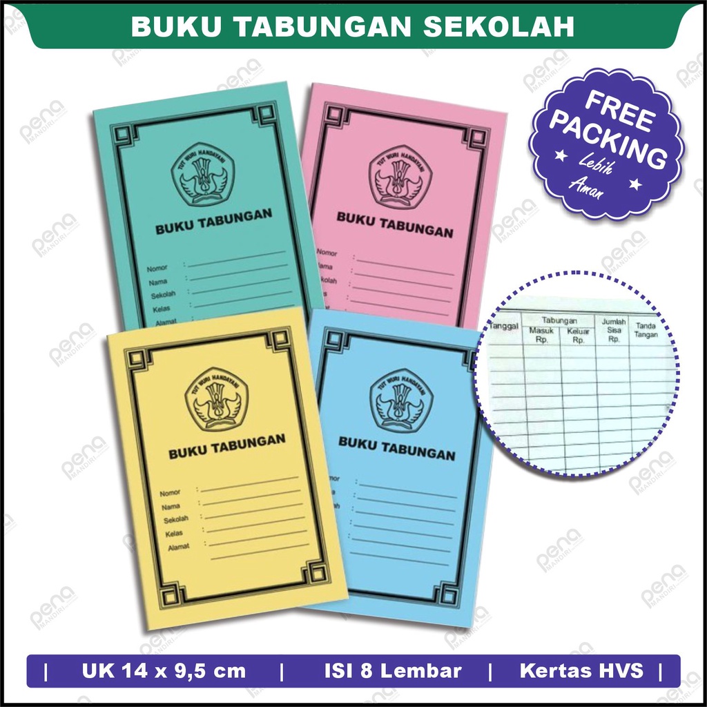 Buku Tabungan Murah