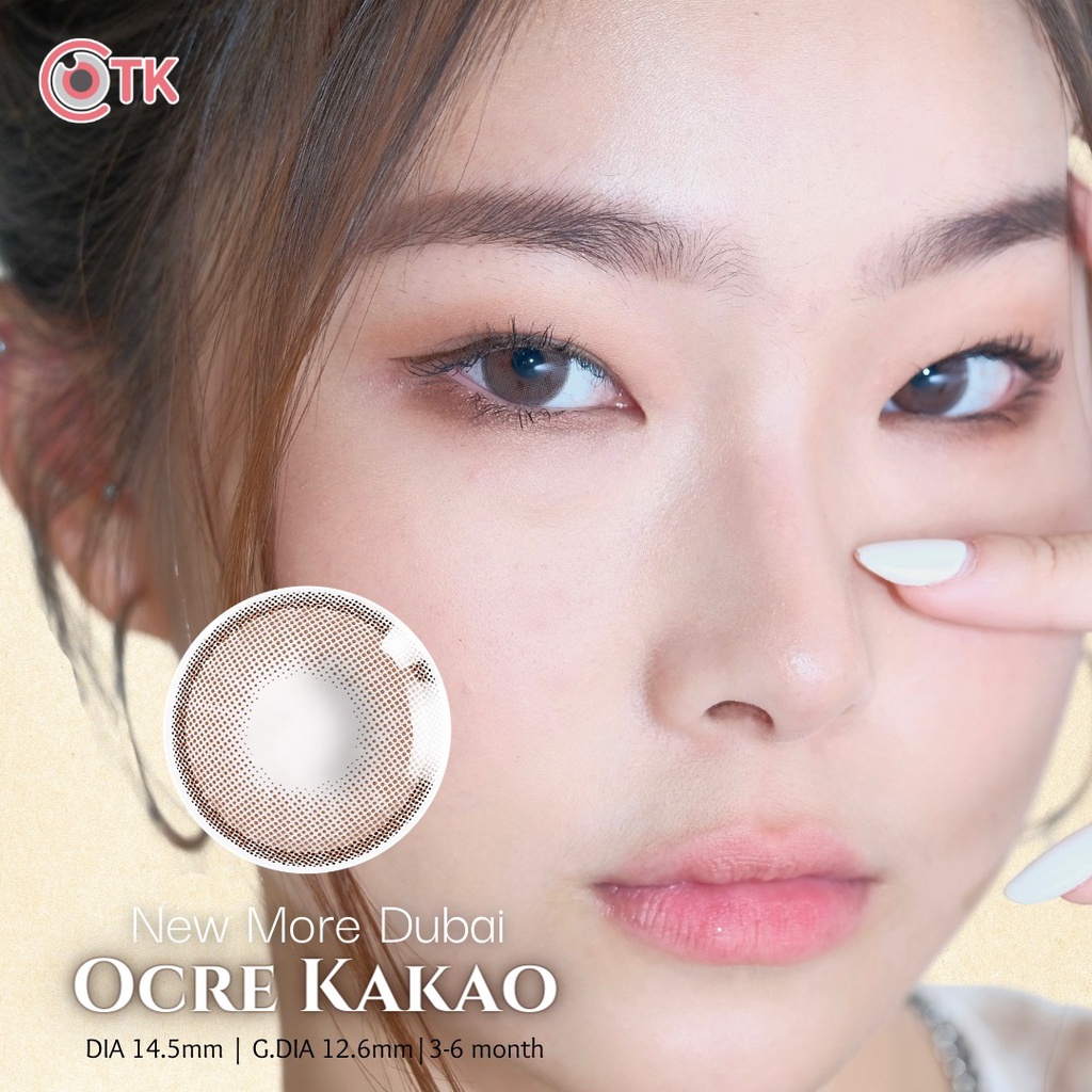 (GROSIR 22.000) Softlens NEW MORE DUBAI 14,5 MM Normal By CTK / Soflen New More Dubai / New More Dubai By CTK