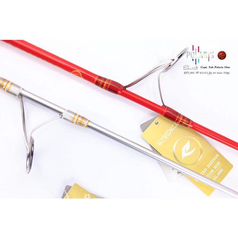 RYOKO POLARIS FAST JIGGING ROD OVERHEAD