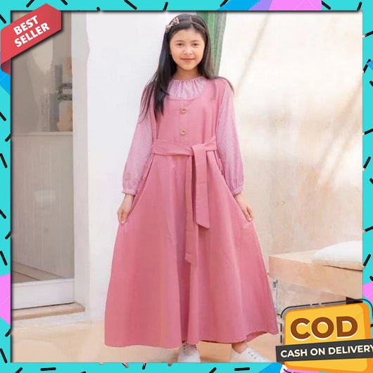 Gamis Anak Cewek Tanggung Umur 9 12 Thn Terbaru 2023 3 4 Tahun 8 7 1 10 5 Setelan Keren Bju Kurung M