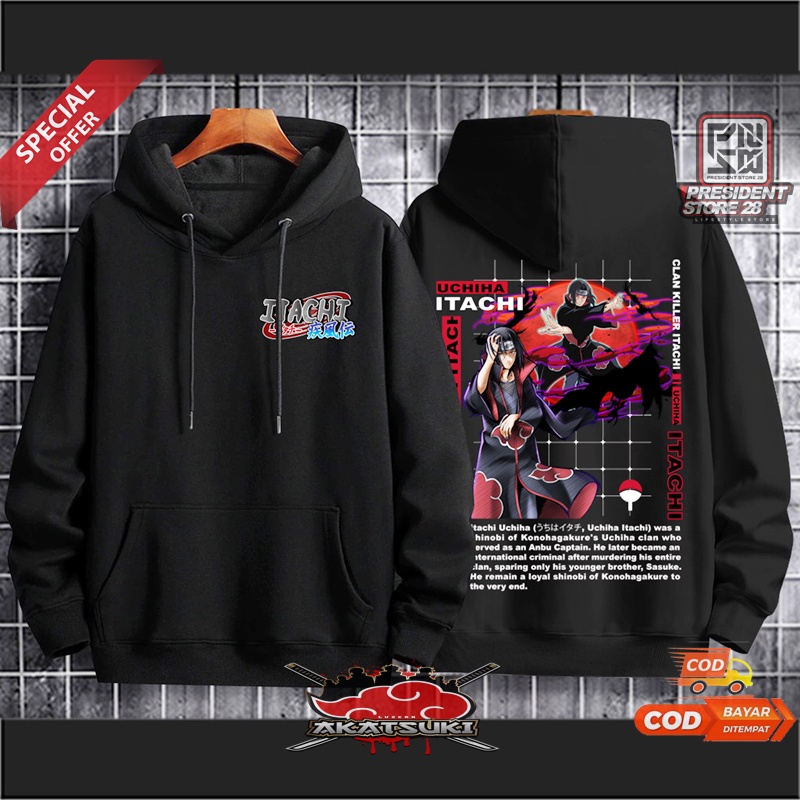 COD (BAYAR DI TEMPAT) HOODIE SWEATER ANIME NARUTO CLAN UCHIHA SHARINGAN M-XXL / JAKET ANIME UCHIHA SASUKE / JAKET NARUTO / Sweater Hoodie Anime Naruto Switer Itachi Sasuke Clan Uchiha / BISA COD HOODIE BAHAN FLEECE ANIME NARUTO AKATSUKI PRINTED