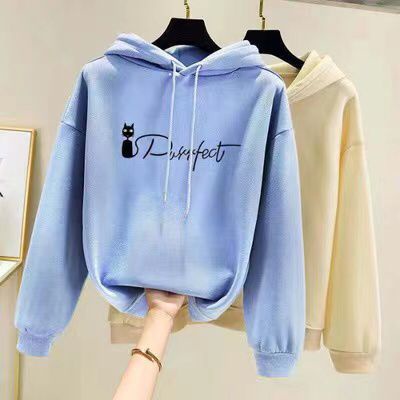 Sweater Hoodie Cat /  Hoodie Cewek Cowok
