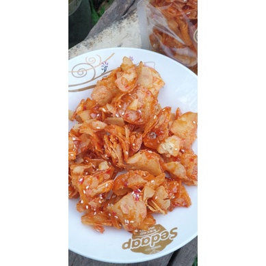

Keripik singkong pedas manis