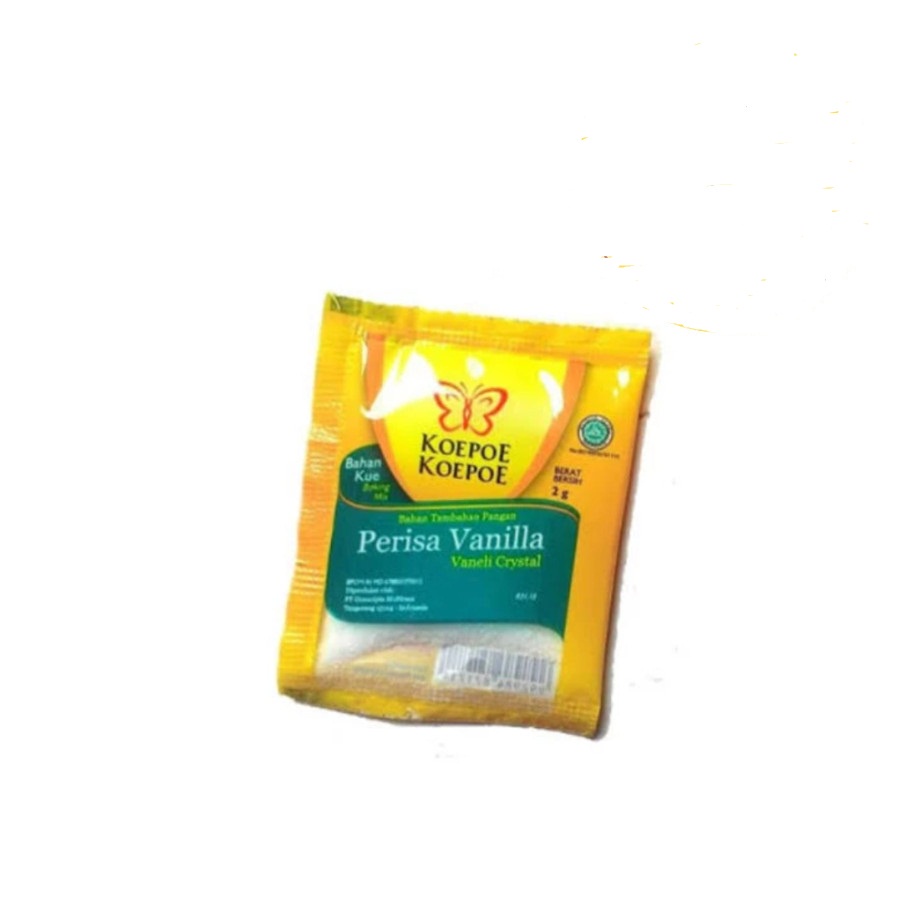 PERISA VANILA KOEPOE-KOEPOE SACHET 2GR X 10PCS VANELY CRYSTAL VANILLA