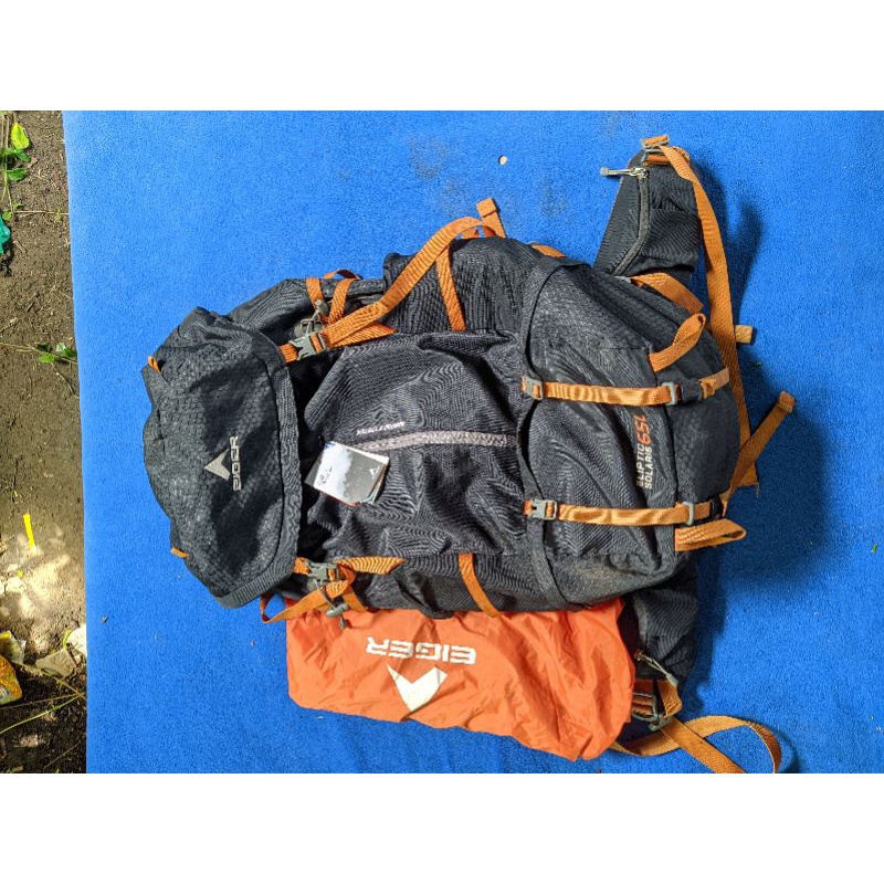 Tas carier Eiger eliptic Solaris 65L original