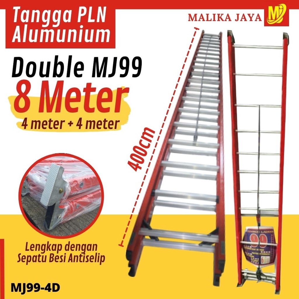 Tangga PLN Alumunium MJ99 Sliding