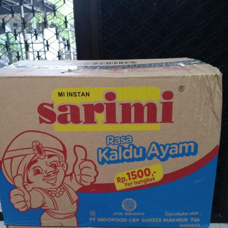 

♤ Sarimi Kaldu Ayam 1ctn isi 40pcs | Mie Instan Sarimi | Mie Kuah ✰