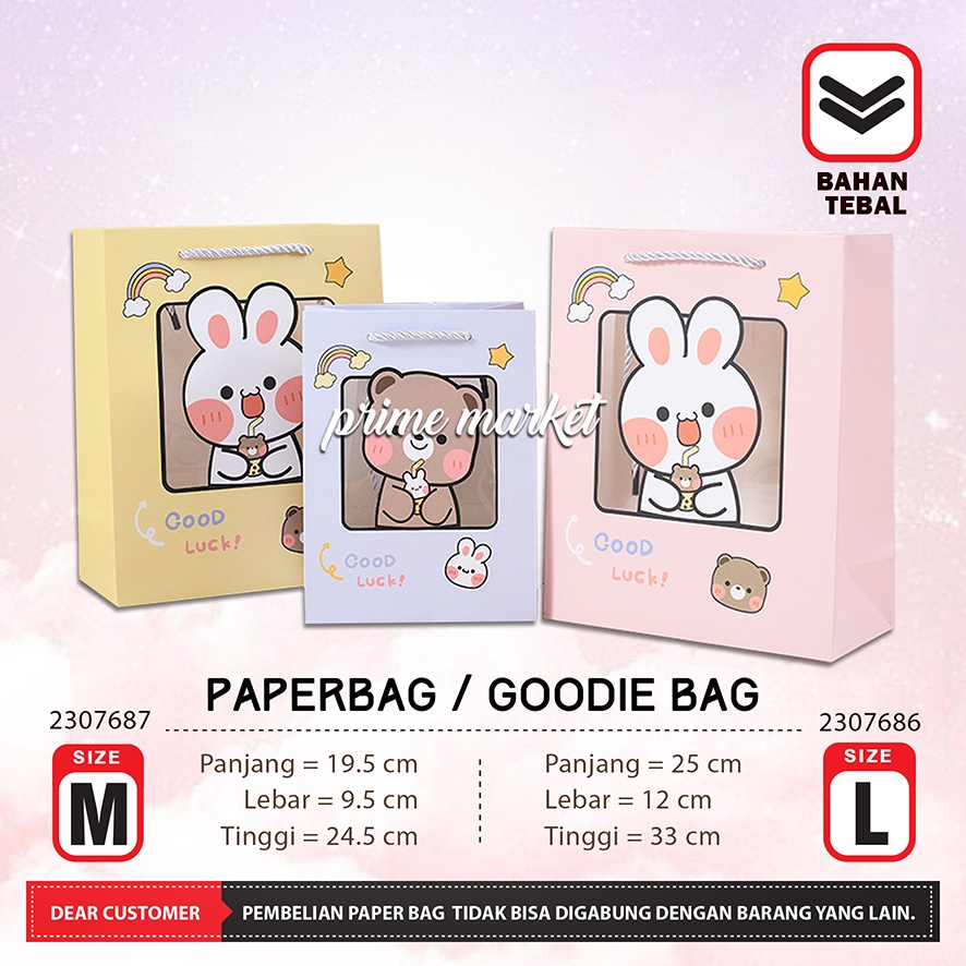 

Goodie Bag Ulang Tahun Anak Bear Tas Ulang Tahun Anak Animal Bingkisan Ulang Tahun Anak Rabbit Tas Ultah Anak Souvenir Ultah Anak (2307687, 2307686)