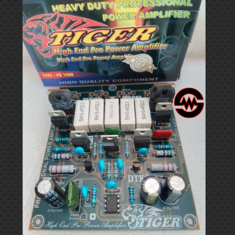 KIT DRIVER DTK TIGER PD 1400