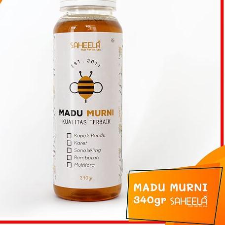 

➵ Murni Saheela 340 gram | NATURAL HONEY RAW HONEY ASLI UNPROCESSED HONEY ✥