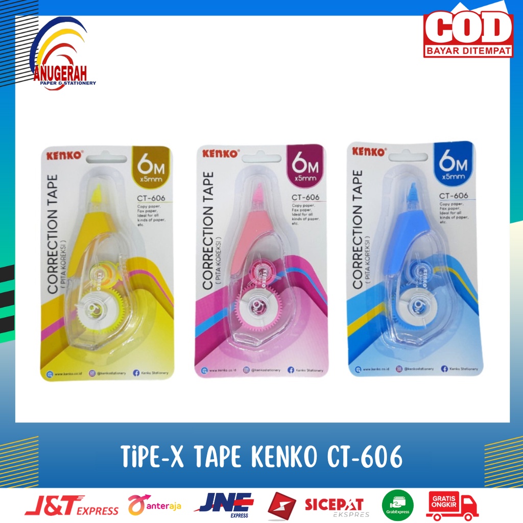 

KENKO CT-606 CORR TAPE (PCS)