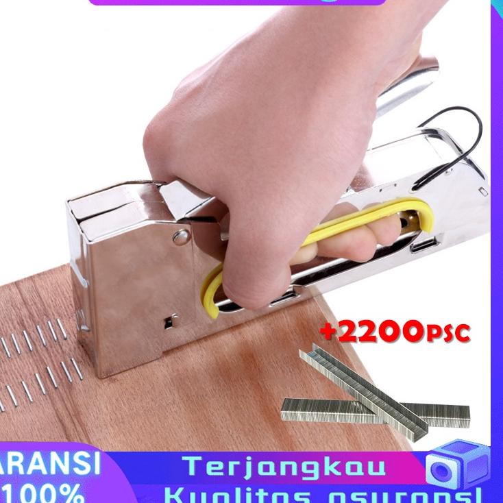 

Harga Kompetitif Stepler Gun | Stapler Tembak Gun Tacker + Isi atau Refil 13/8 Stapler Jok Staples | Stepler Tembak | Stapler Tembak | Stapler Gun