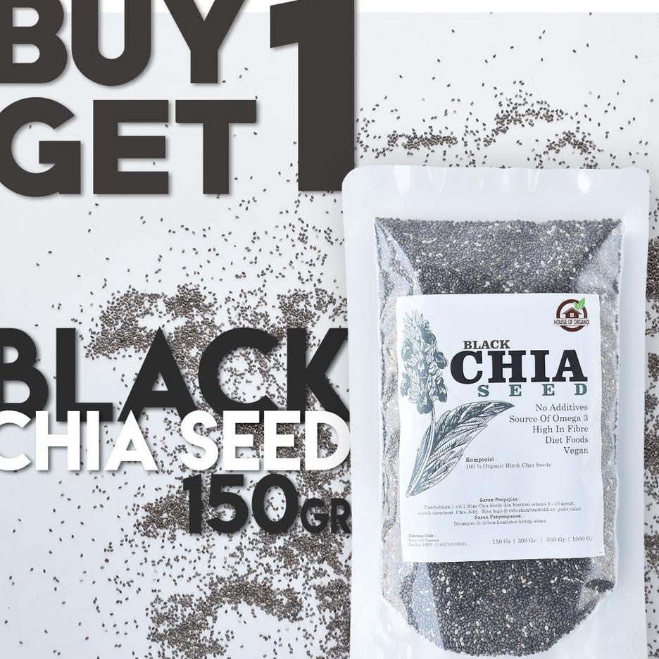 

Penawaran Spesial Buy 1 Get 1 Free Organic Black Chia Seed (150 gr)