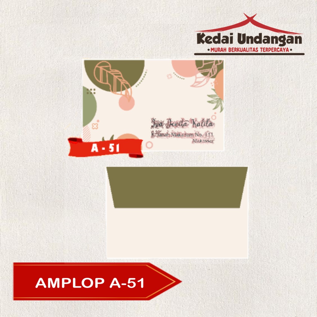 

Amplop Falah Motif A-51 Isi 50 Lembar Tanpa Tulisan