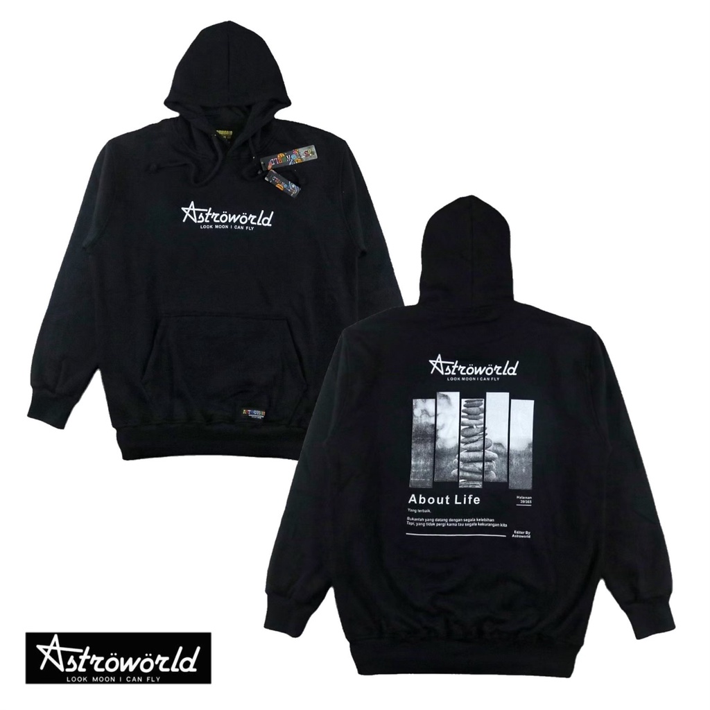 Sweater hoodie Astroworld globe / hoodie pria wanita distro / hoodie unisex / jaket hoodie ast-05