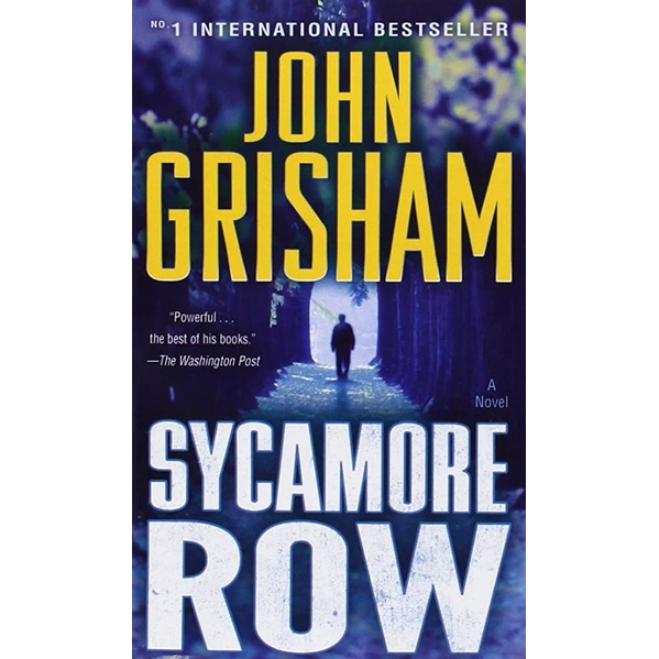 Novel Import Sycamore Row by John Grisham (New Cover & English)