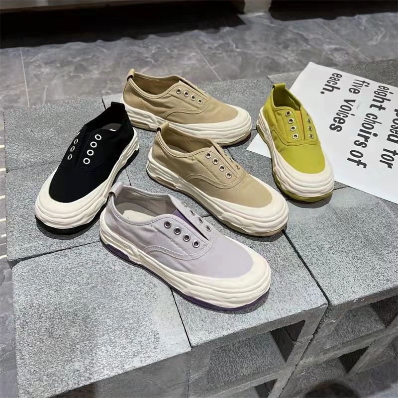 Sepatu Wanita Sneakers Tanpa Tali fhasion import SN6602