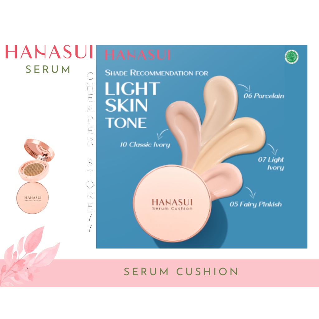 HANASUI -  CUSHION 15gr - SERUM CUSHION - 10 VARIANCE SHADE