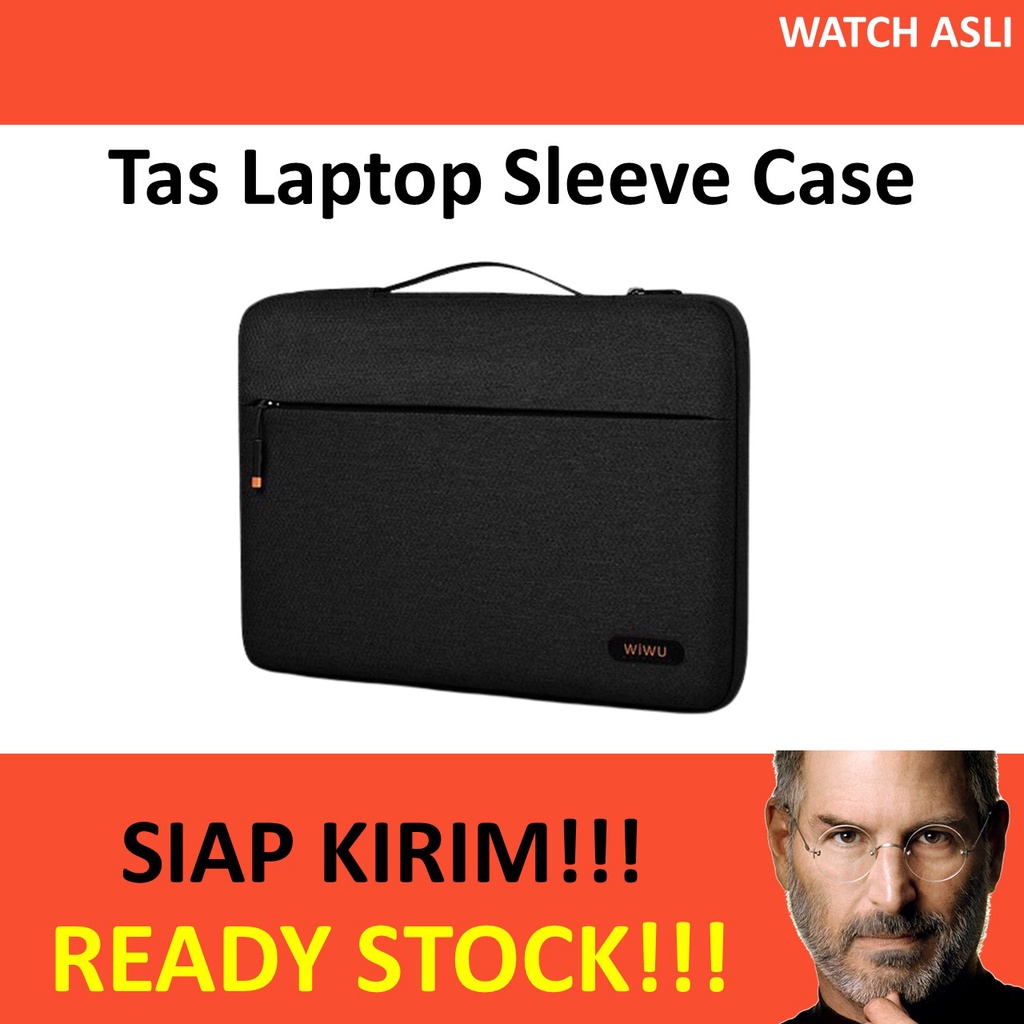 Wiwu Tas Laptop Sleeve Case MacBook Air Pro M2 M1 13 14 16 Waterproof