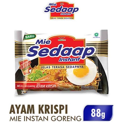 

Mie Instan Sedaap Goreng Ayam Krispi 88 Gram