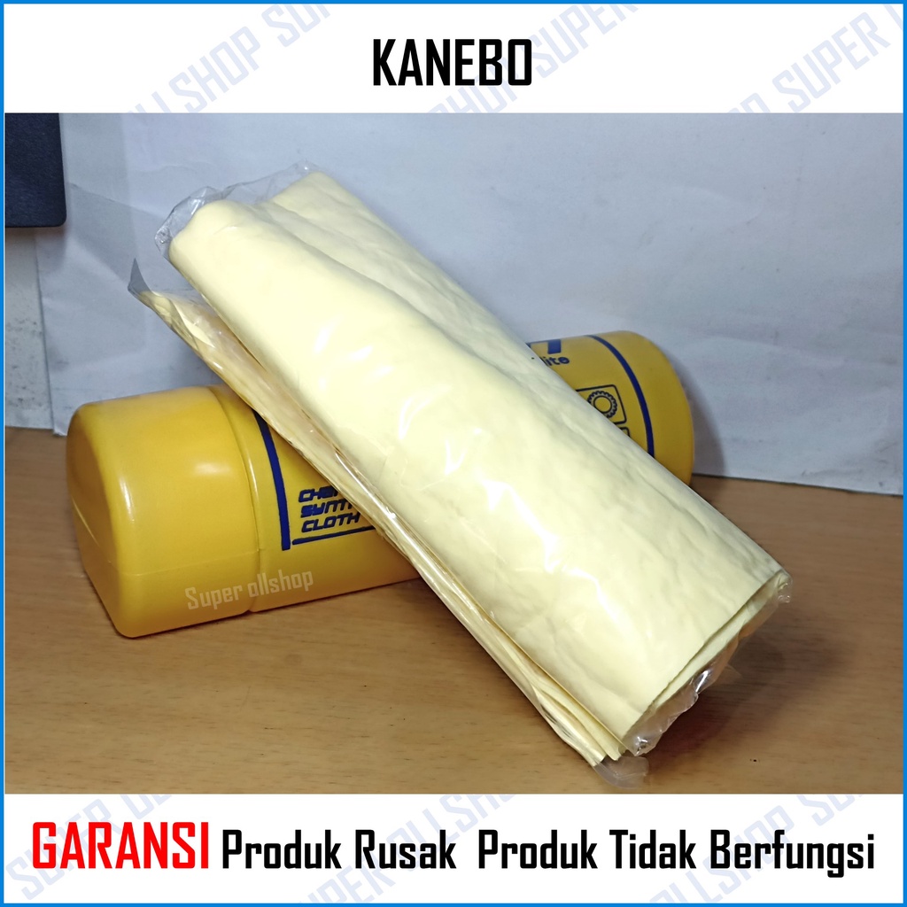 Kain Lap Kanebo Chamois Synthetic Cloth / Kanebo Lap Cuci Motor Mobil Daya Serap Tinggi